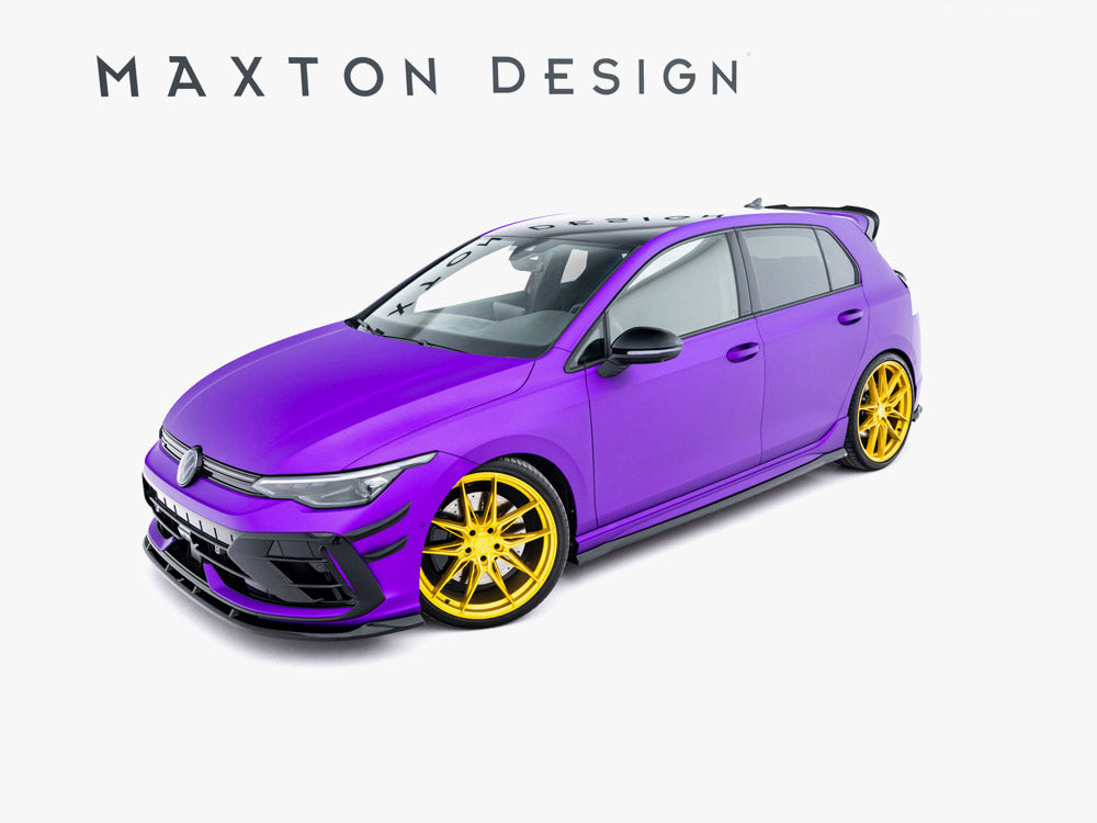 Side Skirts Diffusers V.5 Volkswagen Golf R Mk8 / Mk8 Facelift