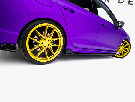 Side Skirts Diffusers V.4 Volkswagen Golf R Mk8 / Mk8 Facelift