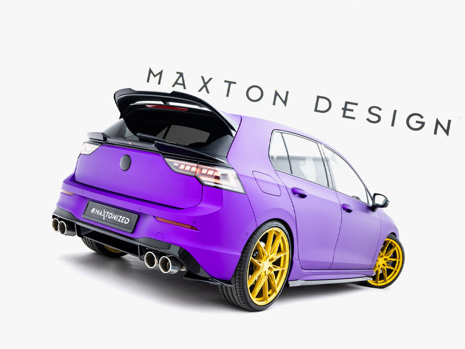 Rear Side Splitters V.8 Volkswagen Golf R Mk8 / Mk8 Facelift