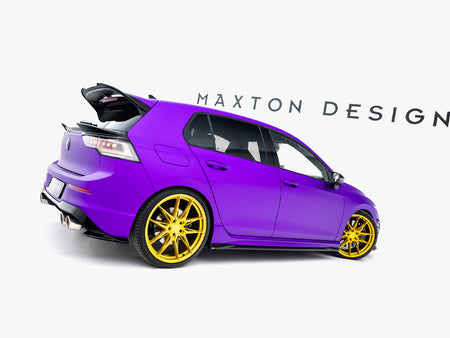 Rear Side Splitters V.8 Volkswagen Golf R Mk8 / Mk8 Facelift