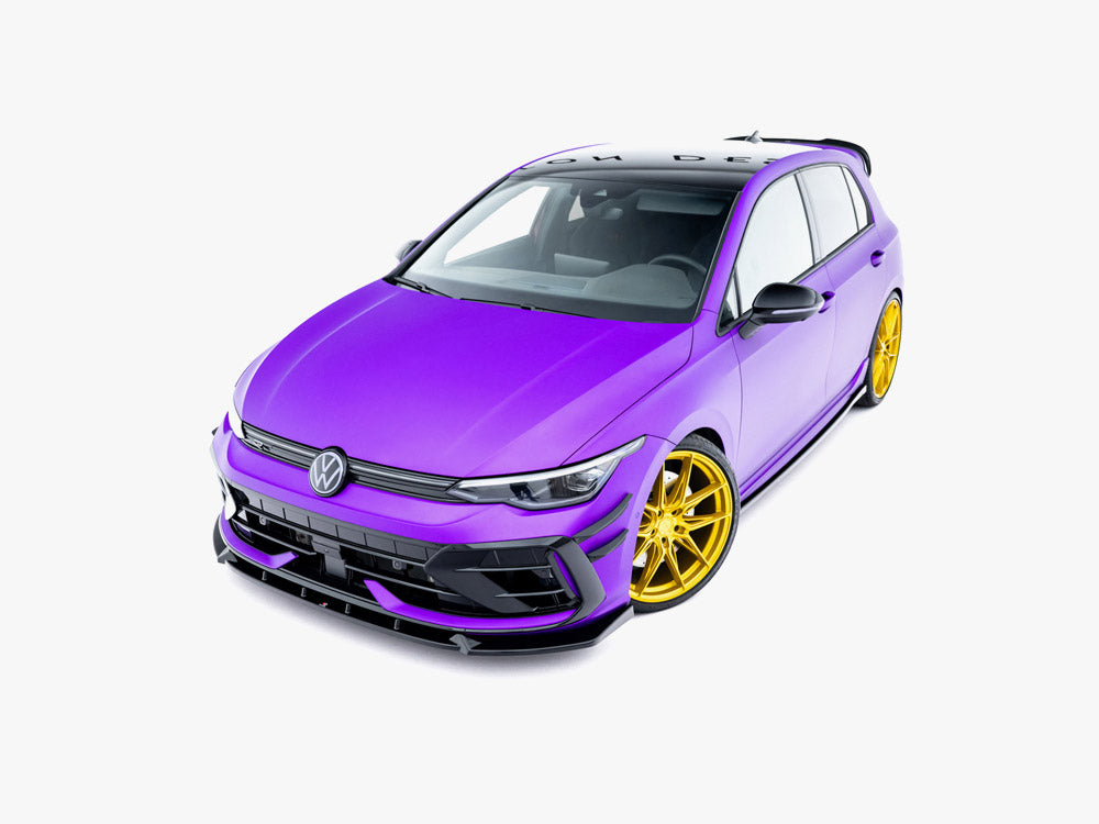 Maxton Design Front Splitter V.3 Volkswagen Golf R Mk8 Facelift - VW-GO-8F-R-FD3G - Image 2