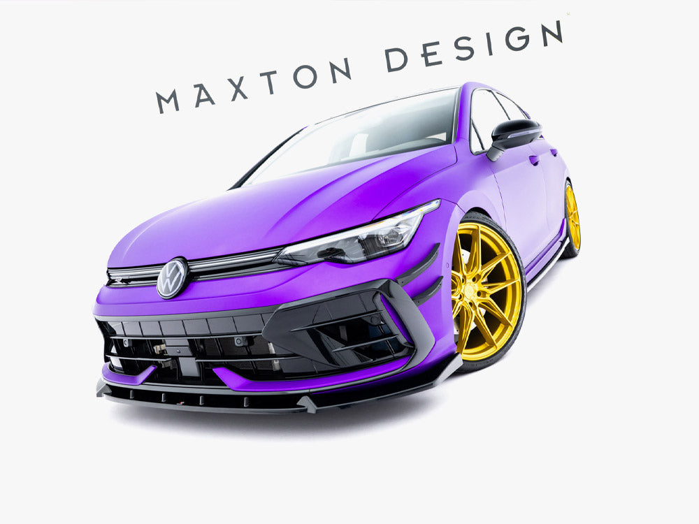 Maxton Design Front Splitter V.3 Volkswagen Golf R Mk8 Facelift - VW-GO-8F-R-FD3G - Image 3
