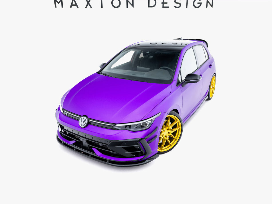 Front Splitter V.2 Volkswagen Golf R Mk8 Facelift
