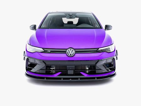 Maxton Design Front Splitter V.2 Volkswagen Golf R Mk8 Facelift - VW-GO-8F-R-FD2G - Image 4