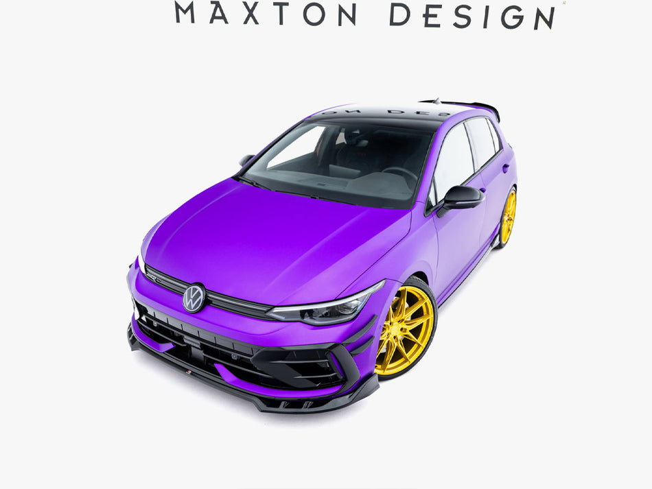 Maxton Design Front Splitter V.1 Volkswagen Golf R Mk8 Facelift - VW-GO-8F-R-FD1G - Image 2