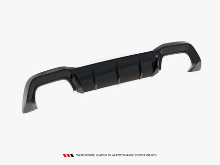 Maxton Design Rear Valance V.1 Volkswagen Golf R Mk8 Facelift - VW-GO-8-R-RS1G - Image 5