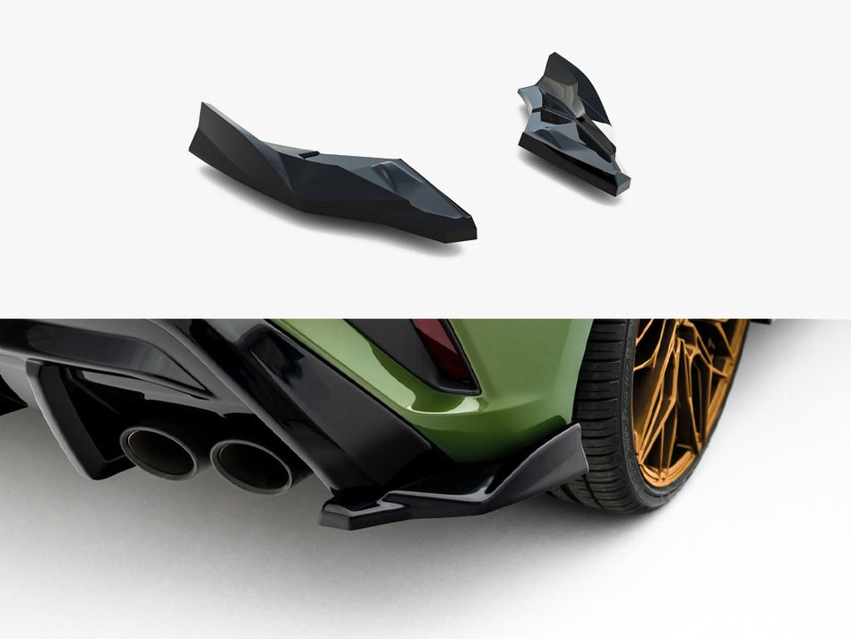 Maxton Design Rear Side Splitters V.4 Audi S3 Sportback Facelift - AU-S3-8YF-RSD4G - Image 1