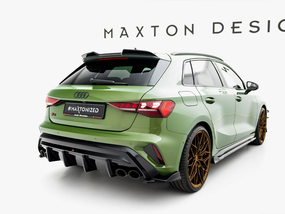 Maxton Design Rear Side Splitters V.4 Audi S3 Sportback Facelift - AU-S3-8YF-RSD4G - Image 2