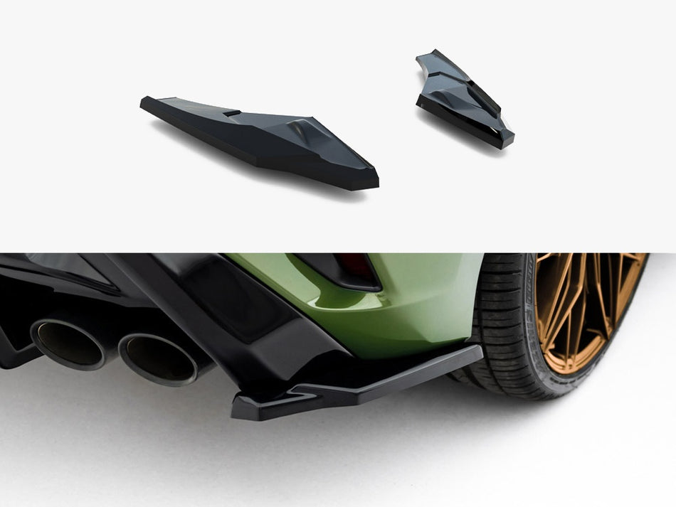 Maxton Design Rear Side Splitters V.3 Audi S3 Sportback Facelift - AU-S3-8YF-RSD3G - Image 1