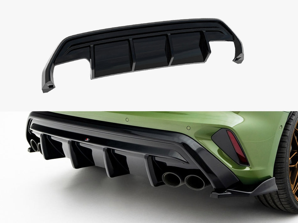 Maxton Design Rear Valance Audi S3 Sportback 8Y Facelift - AU-S3-8YF-S-RS1G-SBOO_OO - Image 1