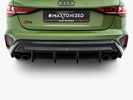 Maxton Design Rear Valance Audi S3 Sportback 8Y Facelift - AU-S3-8YF-S-RS1G-SBOO_OO - Image 4