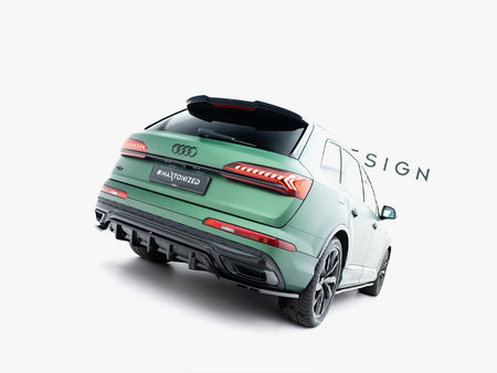 Maxton Design Rear Splitter (Vertical Bars) Audi Q7 S-Line Mk2 Facelift - AU-Q7-2F-SLINE-RD1G+RD2G - Image 2