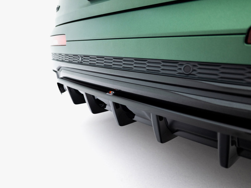 Maxton Design Rear Splitter (Vertical Bars) Audi Q7 S-Line Mk2 Facelift - AU-Q7-2F-SLINE-RD1G+RD2G - Image 6