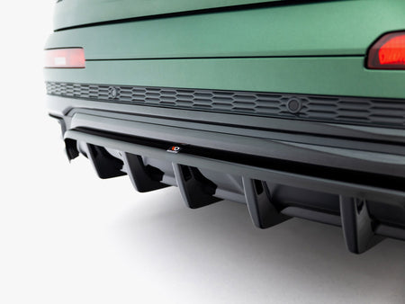 Maxton Design Rear Splitter (Vertical Bars) Audi Q7 S-Line Mk2 Facelift - AU-Q7-2F-SLINE-RD1G+RD2G - Image 7
