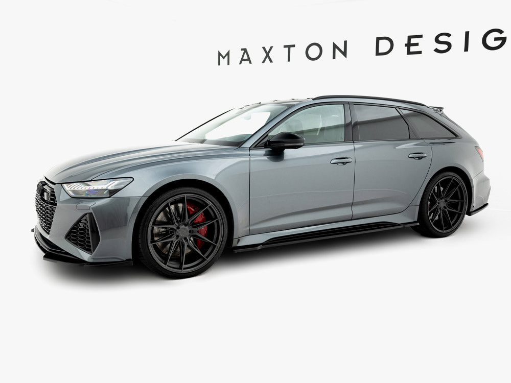 Maxton Design Side Skirts Splitters V.1 Audi RS6 C8 - AU-RS6-C8-SD1G - Image 2