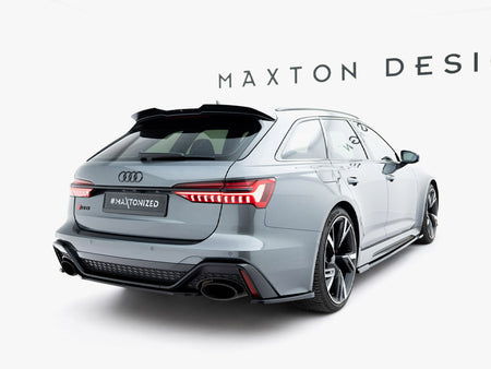 Maxton Design Rear Side Splitters V.1 Audi RS6 C8 - AU-RS6-C8-RSD1G - Image 2