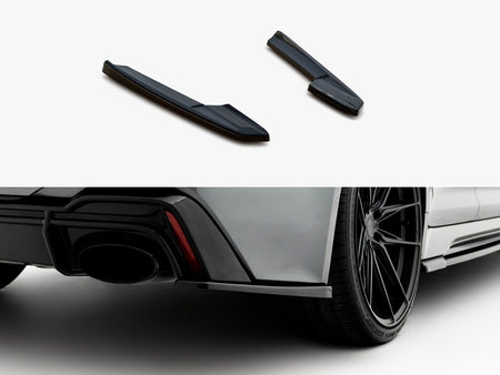 Maxton Design Rear Side Splitters V.2 Audi RS6 C8 - AU-RS6-C8-RSD2G - Image 1