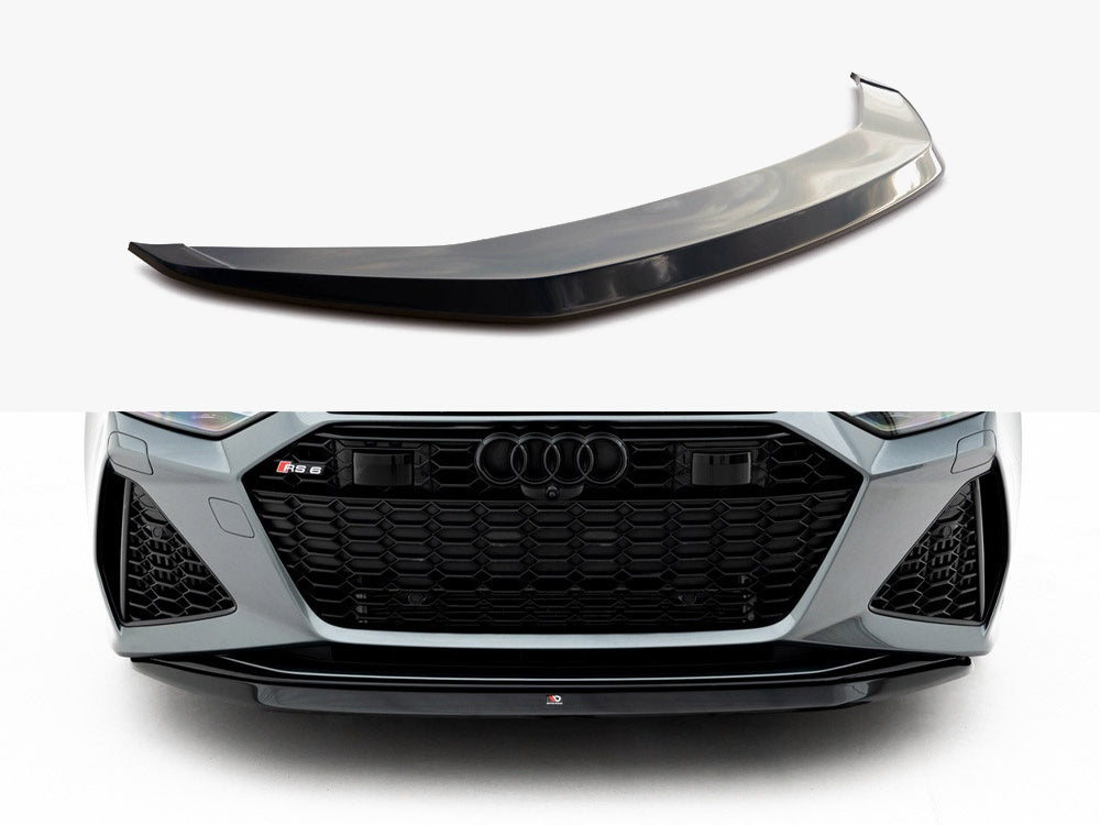 Maxton Design Front Splitter V.3 Audi RS6 C8 - AU-RS6-C8-FD3G - Image 1