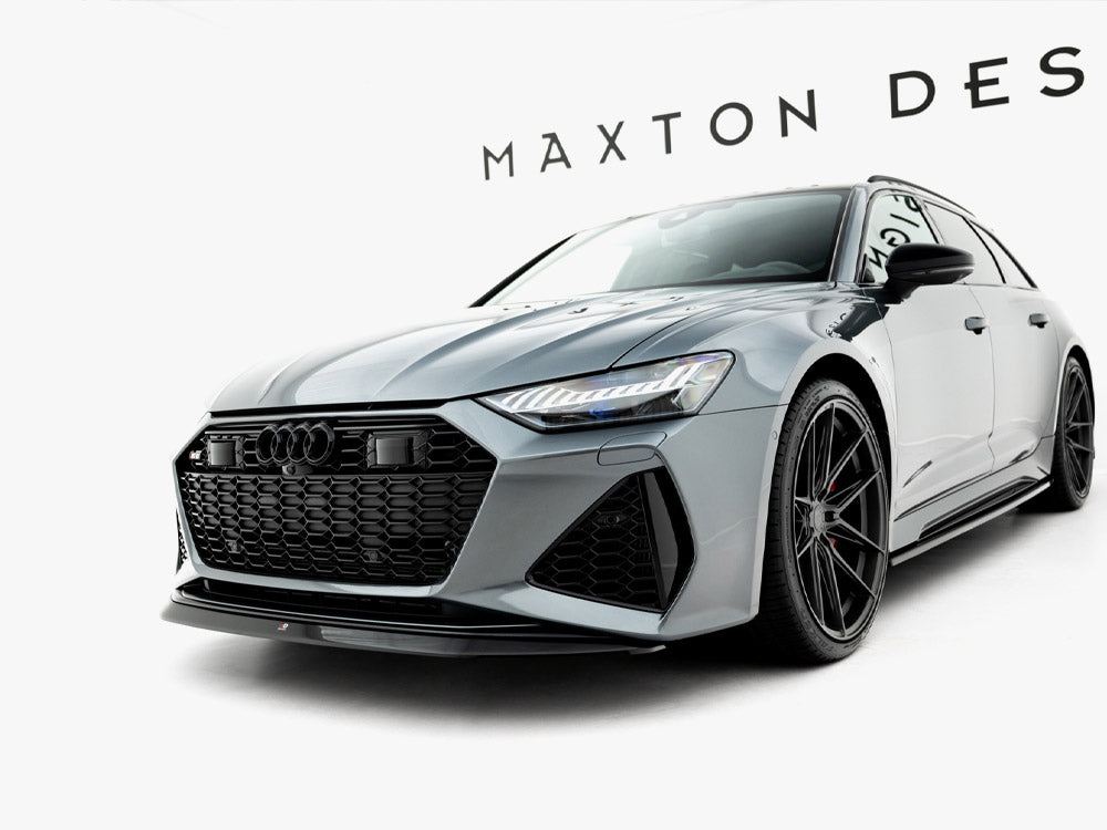 Maxton Design Front Splitter V.3 Audi RS6 C8 - AU-RS6-C8-FD3G - Image 2