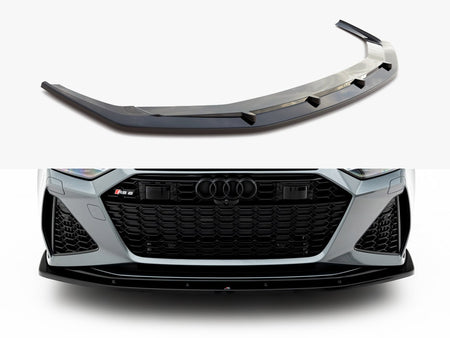 Maxton Design Front Splitter V.2 Audi RS6 C8 - AU-RS6-C8-FD2G - Image 1