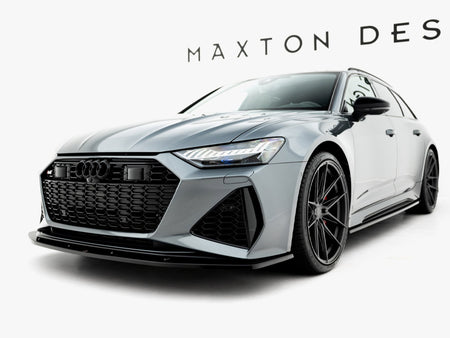 Maxton Design Front Splitter V.2 Audi RS6 C8 - AU-RS6-C8-FD2G - Image 2