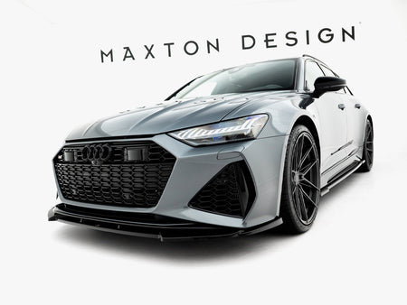 Maxton Design Front Splitter V.1 Audi RS6 C8 - AU-RS6-C8-FD1G - Image 2