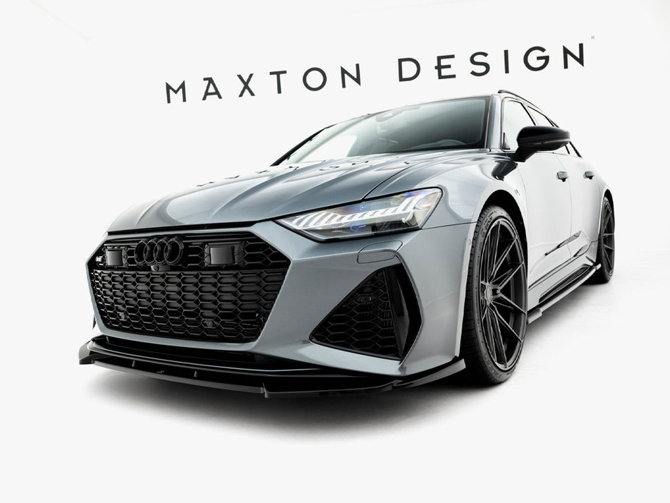 Maxton Design Front Splitter V.1 Audi RS6 C8 - AU-RS6-C8-FD1G - Image 2