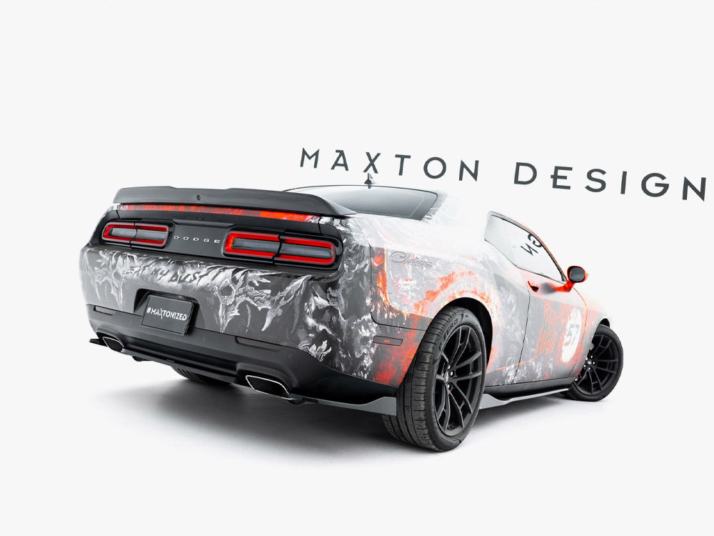 Maxton Design Rear Splitter Dodge Challenger GT Mk3 Facelift - DO-CHL-3-RT-RD1G - Image 2