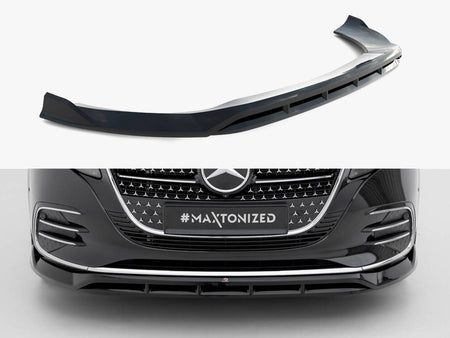 Maxton Design Front Splitter Mercedes-Benz V AMG-Line W447 Facelift 2 - ME-V-447F2-AMGLINE-FD1G+FD1RG - Image 1
