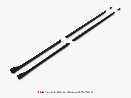 Side Skirts Diffusers V.2 Mercedes-Benz V-Class Long AMG-Line W447 Facelift 2