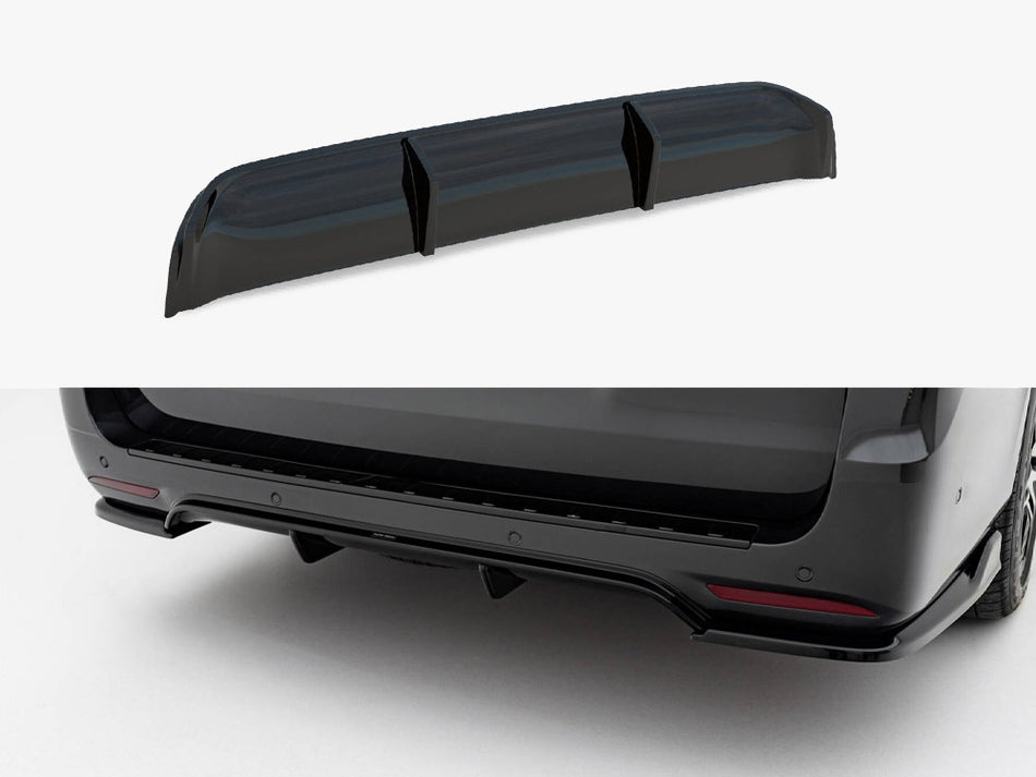 Maxton Design Rear Valance Mercedes-Benz V-Class AMG-Line W447 Facelift - ME-V-447F-AMGLINE-RS1G - Image 1