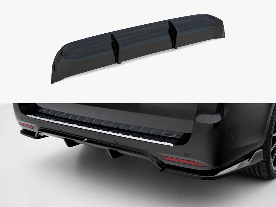 Maxton Design Rear Valance Mercedes-Benz V-Class AMG-Line W447 Facelift 2 - ME-V-447F-AMGLINE-RS1G - Image 1
