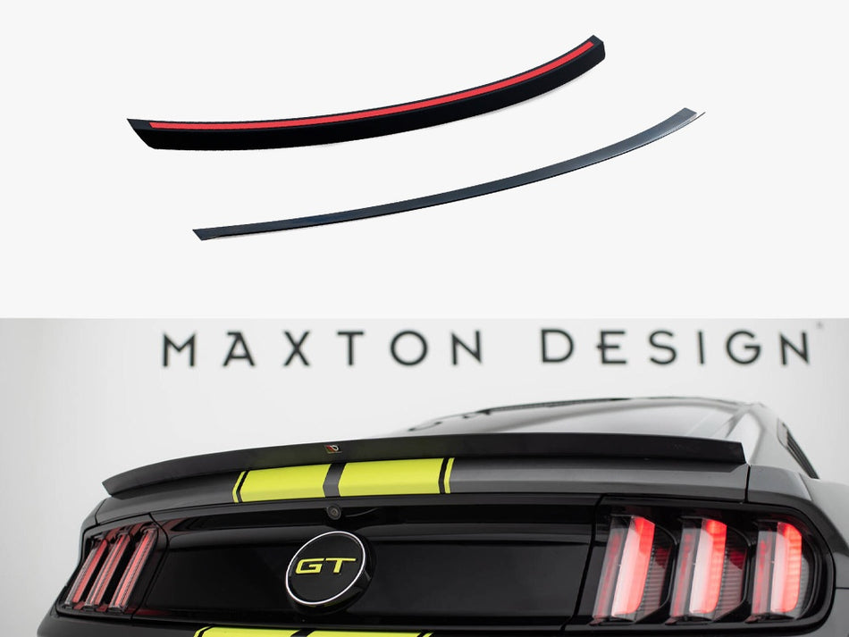 Maxton Design Spoiler CAP Ford Mustang / Mustang GT Mk6 - FO-MU-6-GT-CAP1G - Image 1