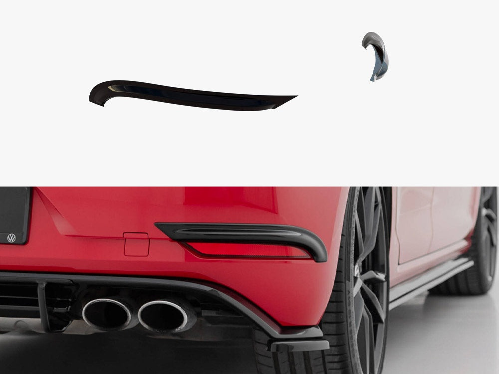 Maxton Design Rear Frames For Lights Volkswagen Golf R / R-Line Mk7 Facelift - VW-GO-7F-R-RV1G - Image 1