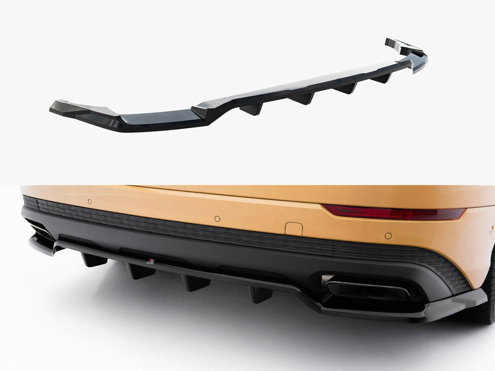 Rear Splitter (Vertical Bars) Audi Q8 Mk1 Facelift
