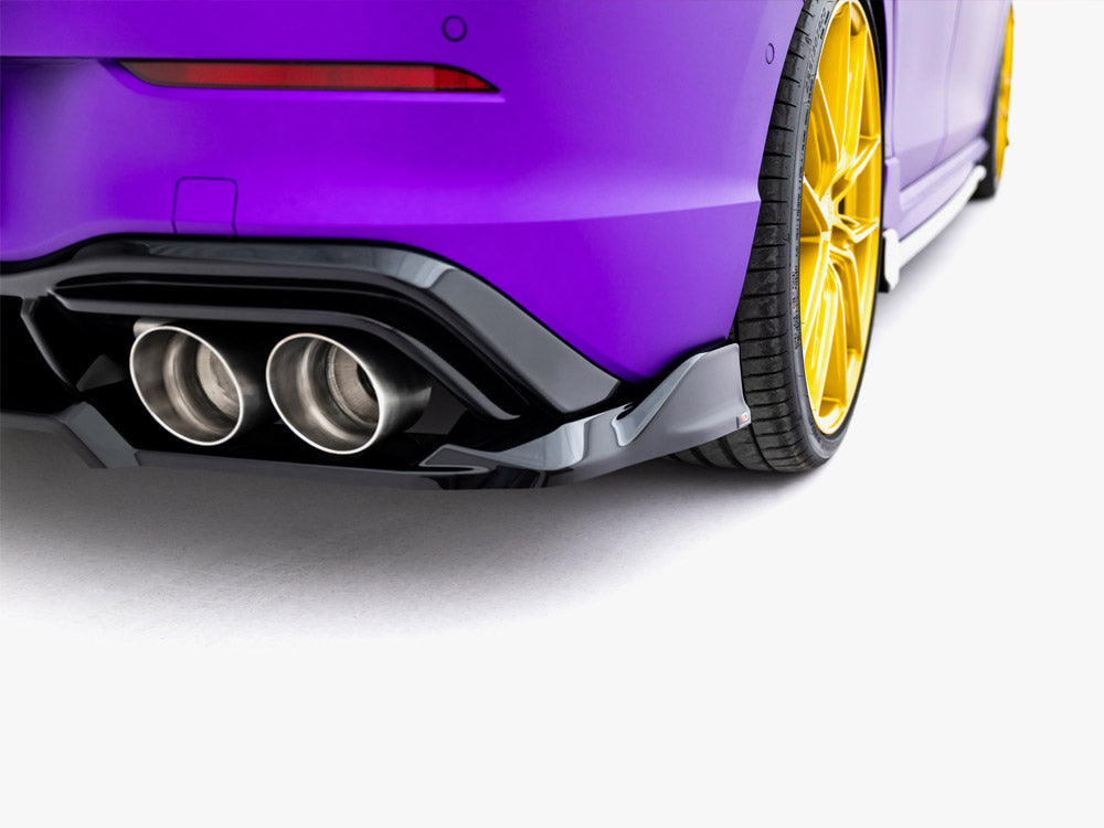 Rear Splitter (Vertical Bars) V.1 Volkswagen Golf R Mk8 / Mk8 Facelift