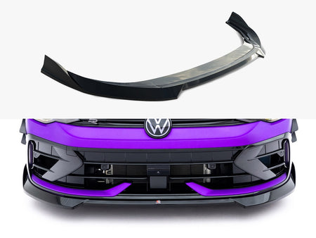 Front Splitter V.4 Volkswagen Golf R Mk8 Facelift