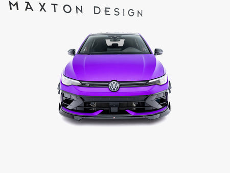 Front Splitter V.4 Volkswagen Golf R Mk8 Facelift