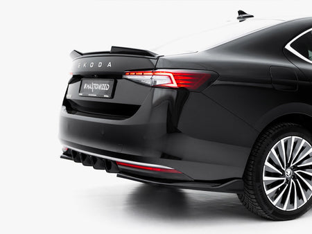 Maxton Design Rear Valance Skoda Superb Mk4 - SK-SU-4-RS1G - Image 4