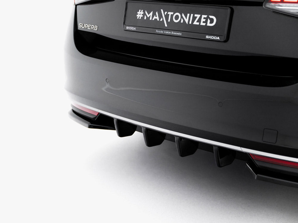 Maxton Design Rear Valance Skoda Superb Mk4 - SK-SU-4-RS1G - Image 5