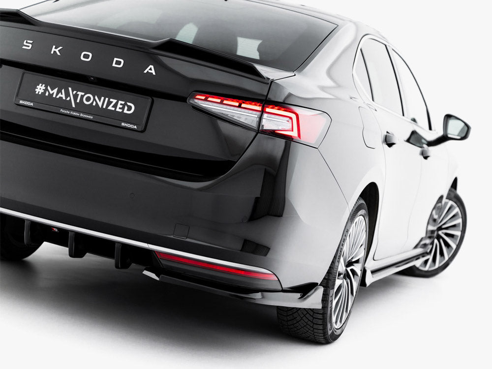 Rear Side Splitters V.2 Skoda Superb Mk4