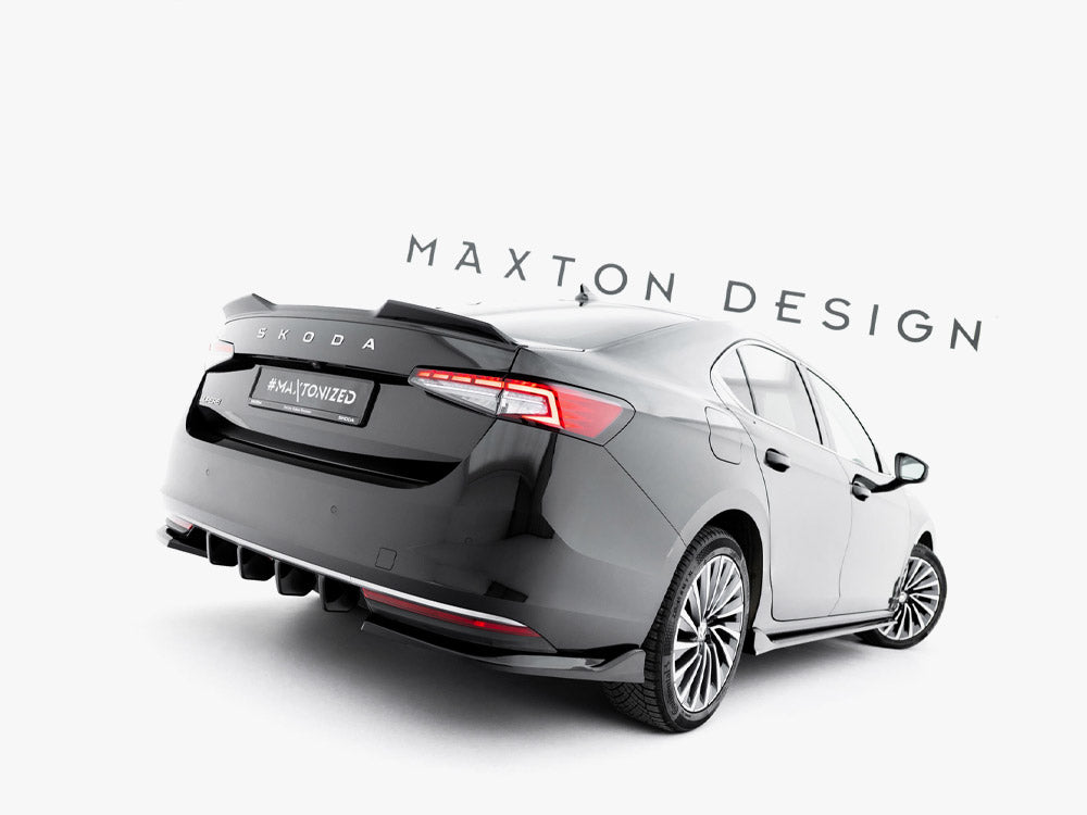 Maxton Design Spoiler CAP 3D Skoda Superb Sedan Mk4 - SK-SU-4-CAP3D1G - Image 2