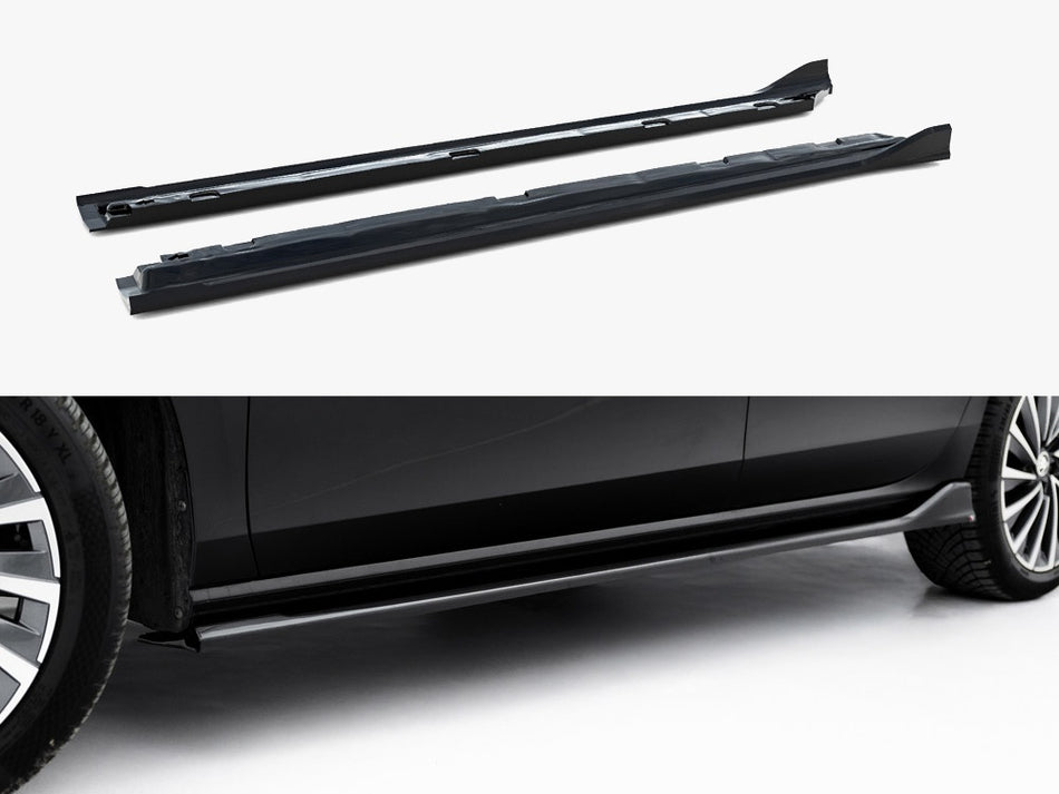 Maxton Design Side Skirts Diffusers V.2 Skoda Superb Mk4 - SK-SU-4-SD2G - Image 1