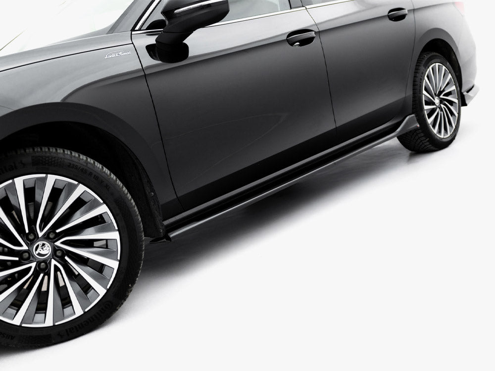 Side Skirts Diffusers V.2 Skoda Superb Mk4