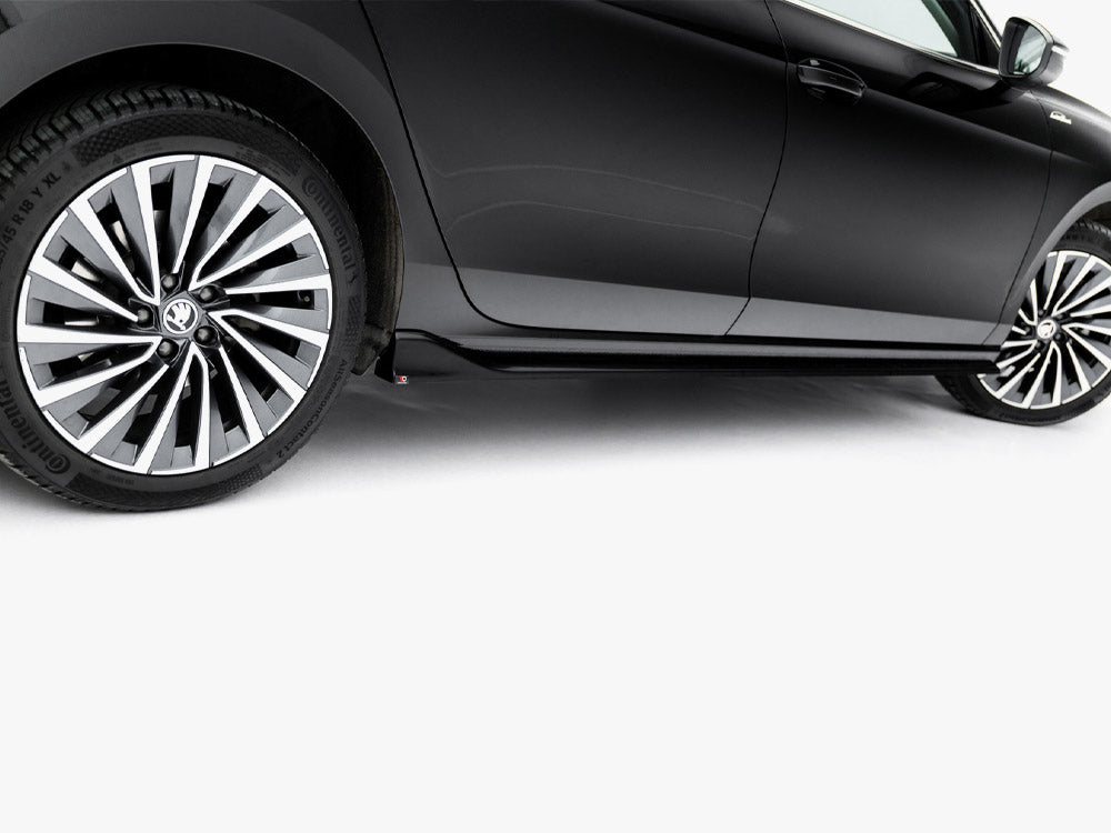 Side Skirts Diffusers V.2 Skoda Superb Mk4