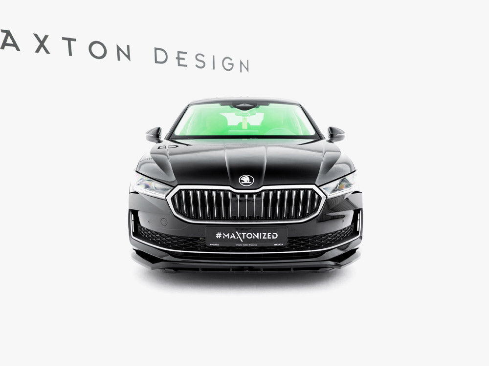 Maxton Design Front Splitter V.1 Skoda Superb Mk4 - SK-SU-4-FD1G+FD1RG - Image 4