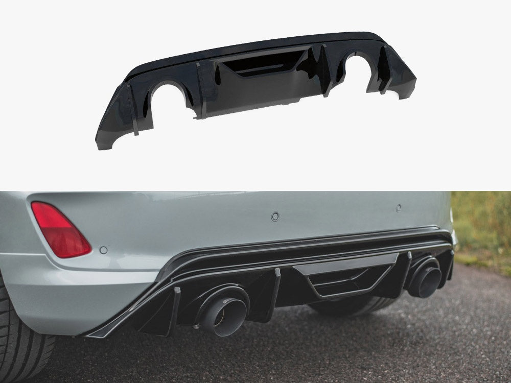 Maxton Design Rear Diffuser + Milltek GPF/OPF BACK Exhaust System - Ford Fiesta Mk8 ST - FO-FI-8-ST-RS5 - Image 1