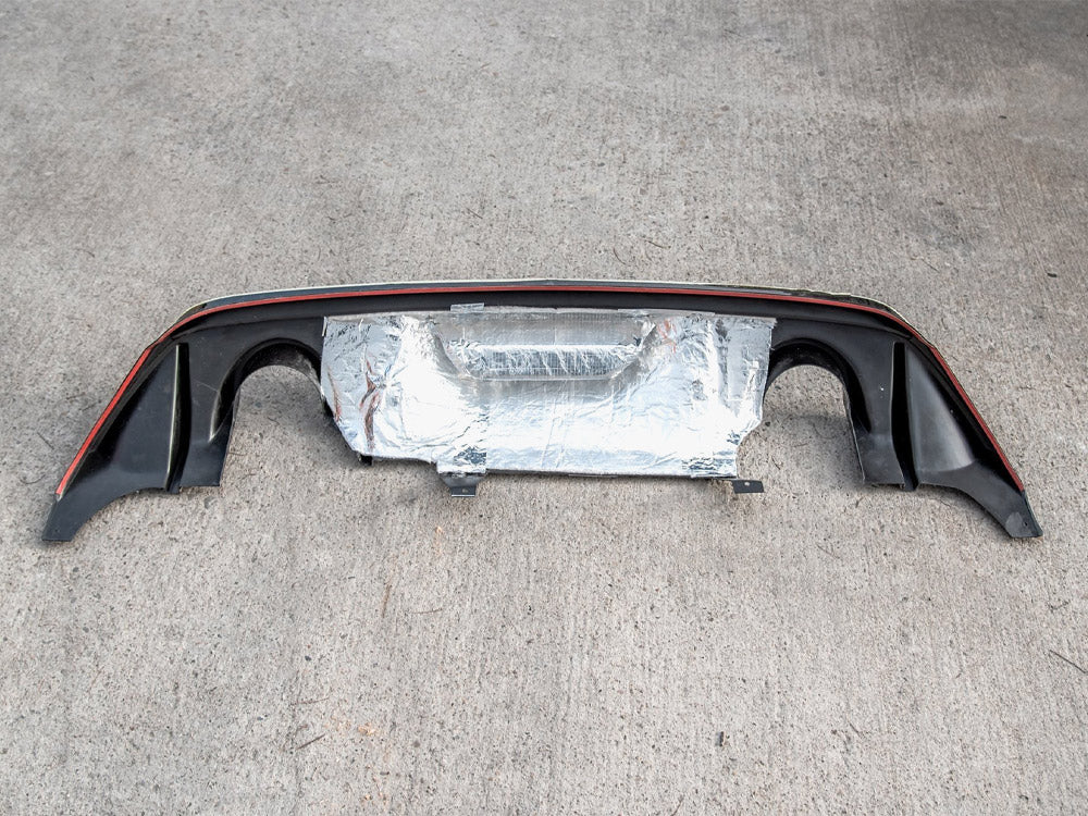Rear Diffuser + Milltek GPF BACK Exhaust System - Ford Fiesta Mk8 ST &amp; Mk8.5 ST