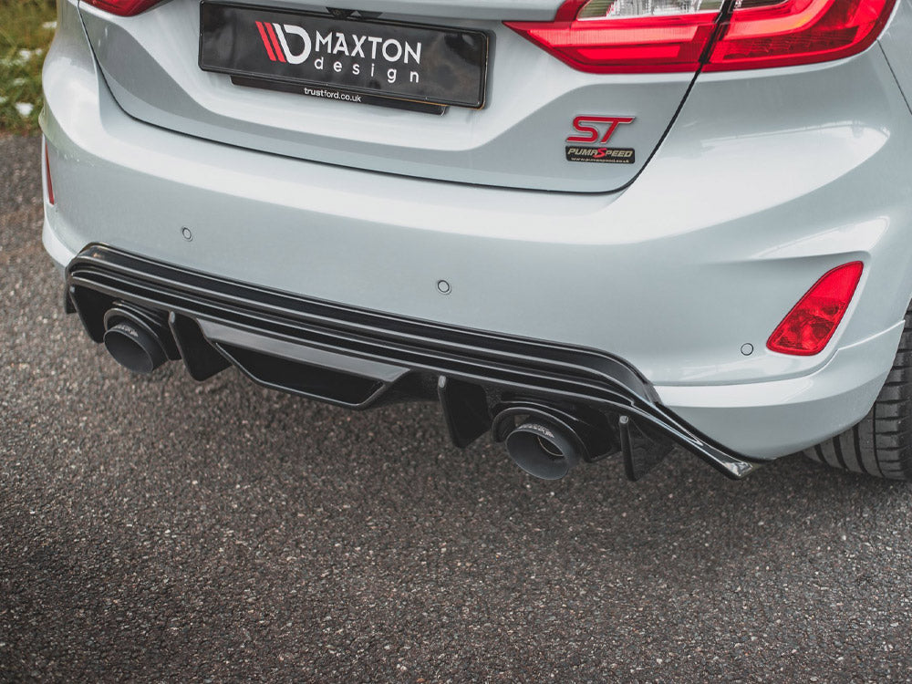 Maxton Design Rear Diffuser + Milltek GPF BACK Exhaust System - Ford Fiesta Mk8 ST &amp; Mk8.5 ST - FO-FI-8-ST-RS5 - Image 5