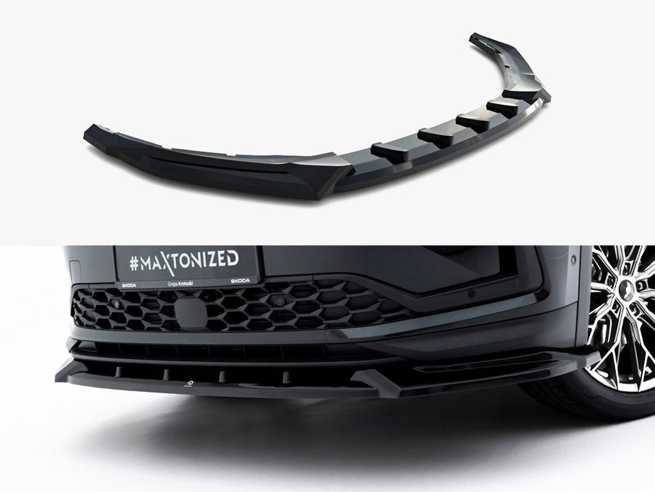 Maxton Design Front Splitter Skoda Kodiaq Mk2 - SK-KO-2-FD1G - Image 1